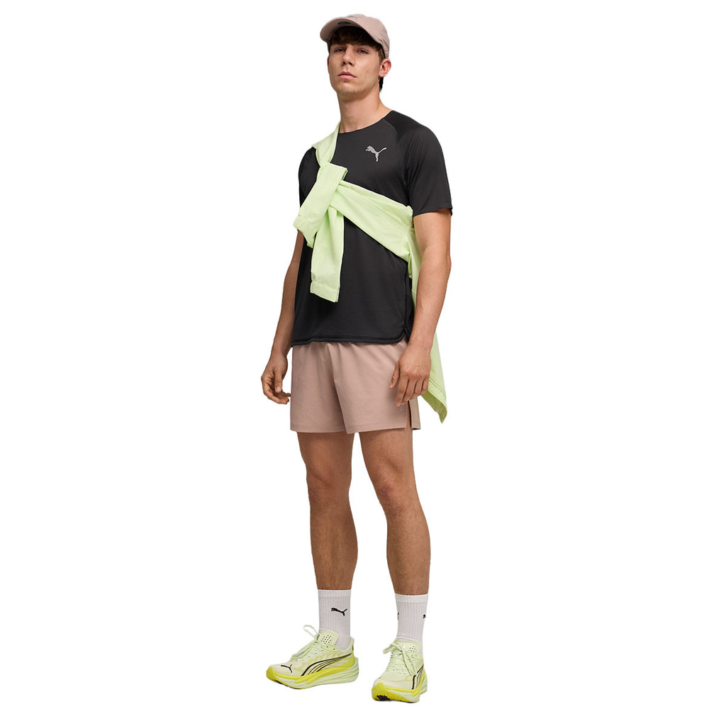 Puma Dreamrun 5" Drycell shorts til herre i lys beige