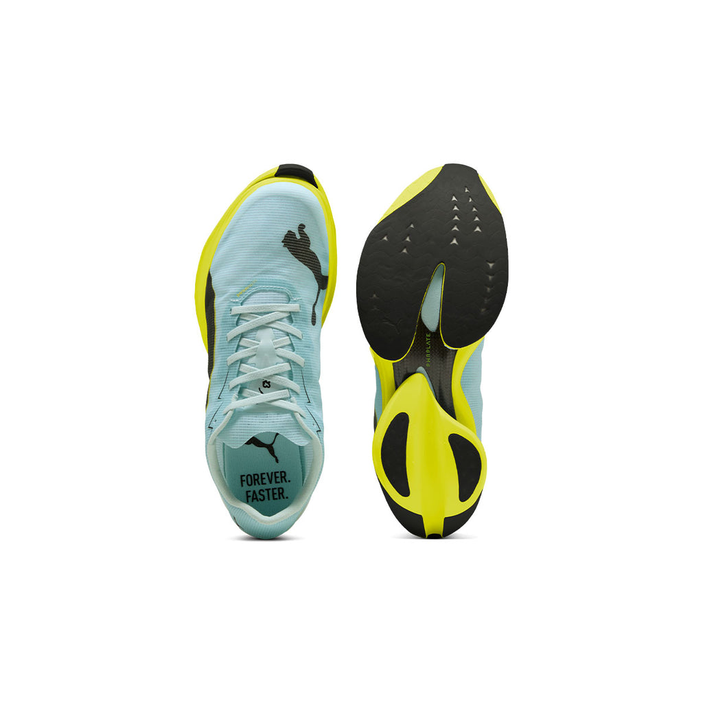 Puma Fast-R NITRO Elite 3 Herre løbesko i lyseblå og gul