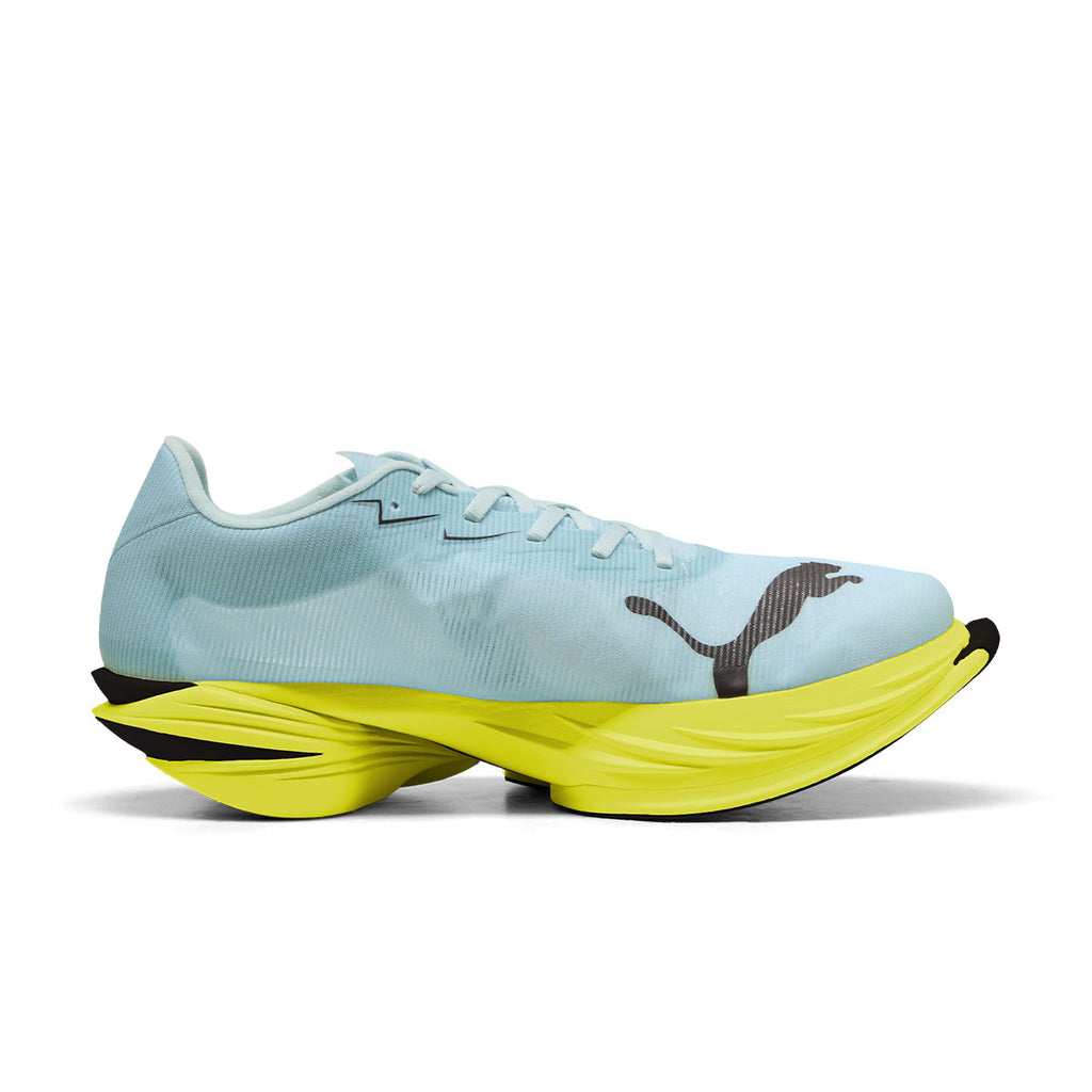 Puma Fast-R NITRO Elite 3 herre løbesko i lyseblå og gul