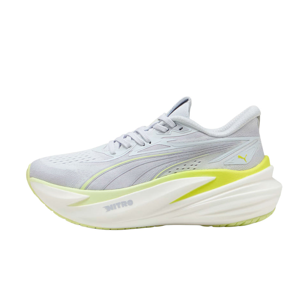 Puma MagMax NITRO 2 Dame løbesko i grå og gul