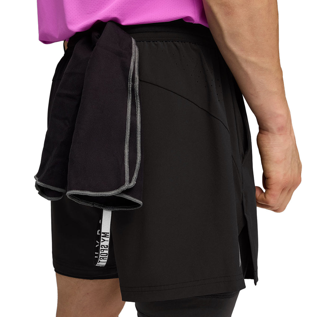 Puma x Hyrox Dryelite 2in1 shorts til mænd i sort