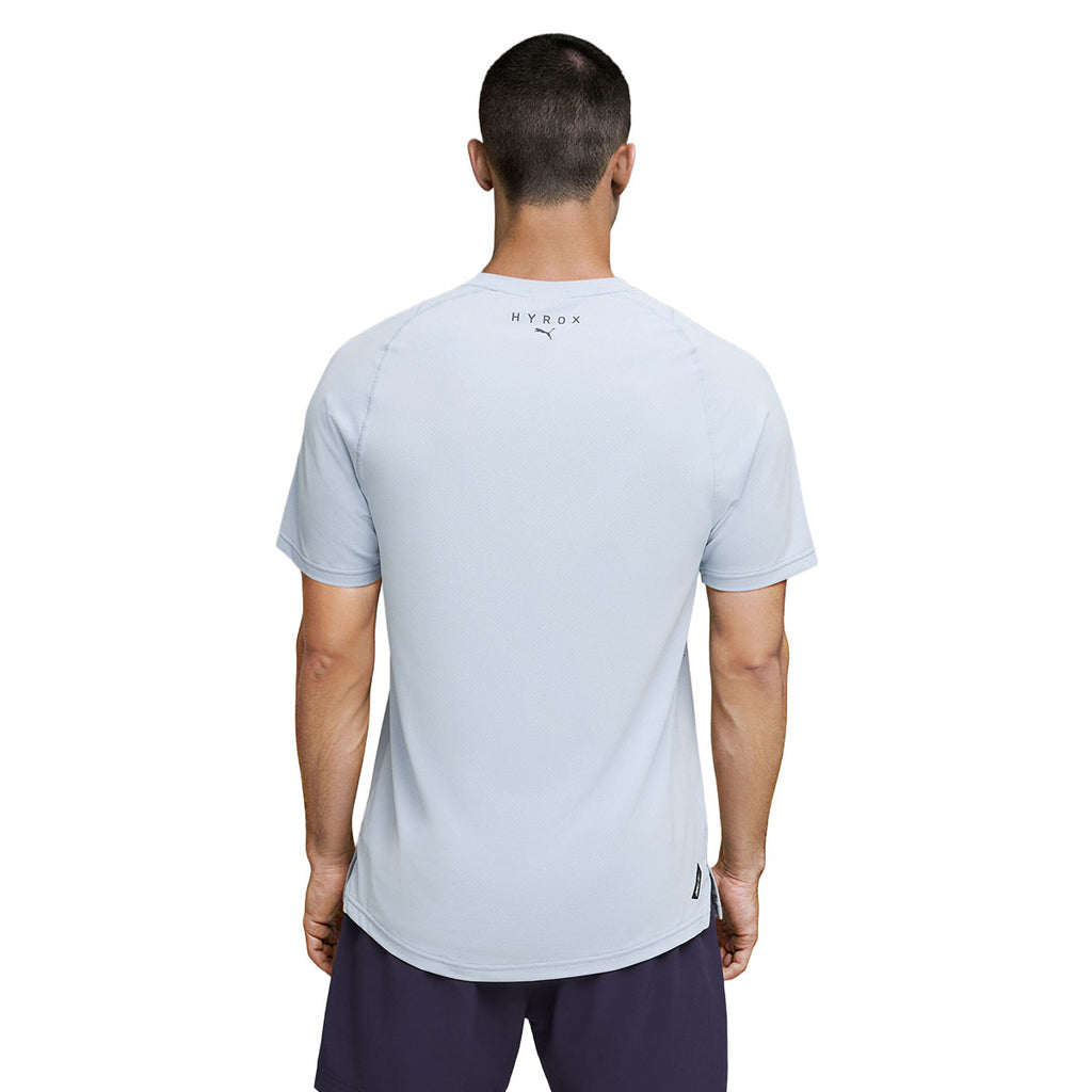 Lys blå Puma x Hyrox Dryelite trænings T-shirt til mænd