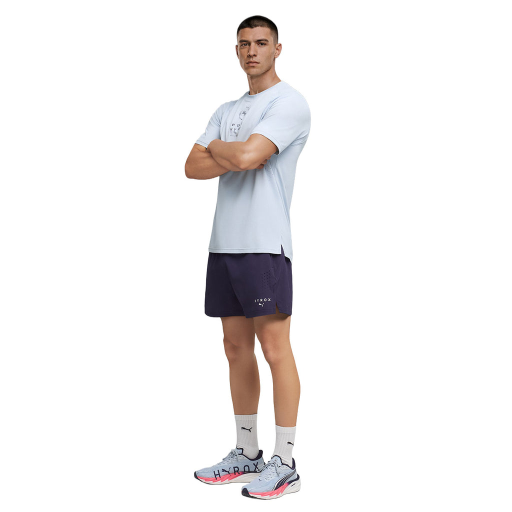 Puma x Hyrox Dryelite trænings T-shirt til mænd i lyseblå