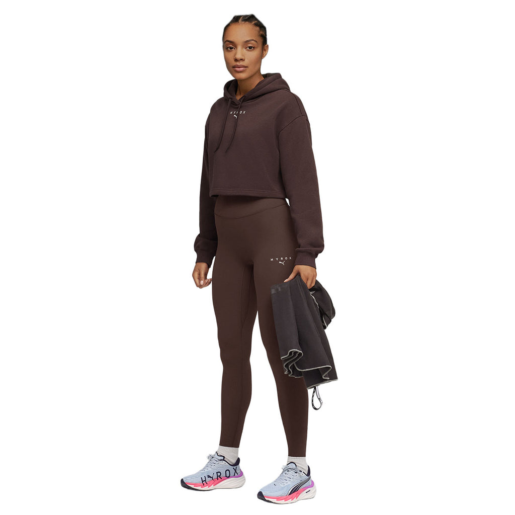 Puma x Hyrox Shapelux 7/8 lang tight til damer i brun