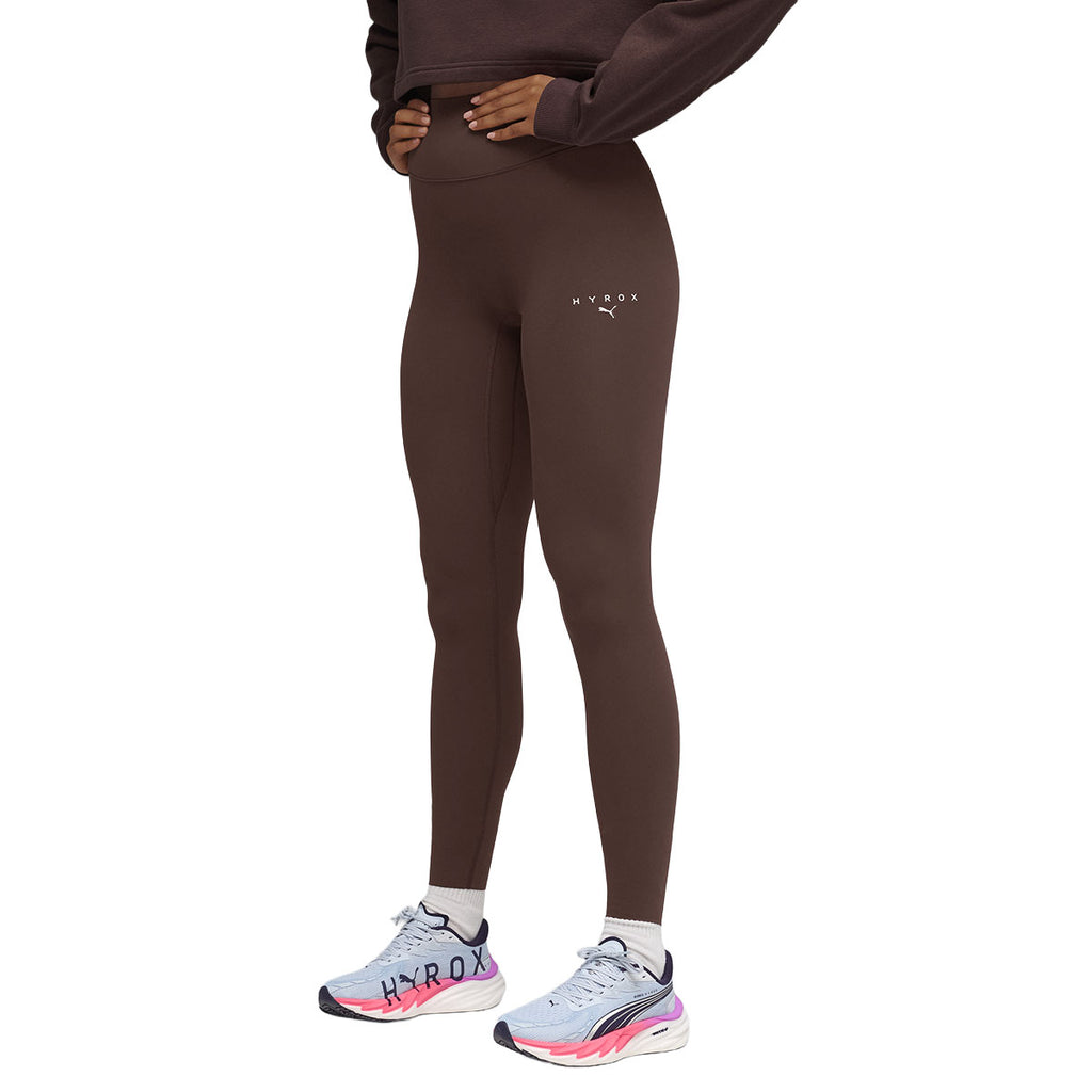 Puma x Hyrox Shapelux 7/8 tights til damer i brun