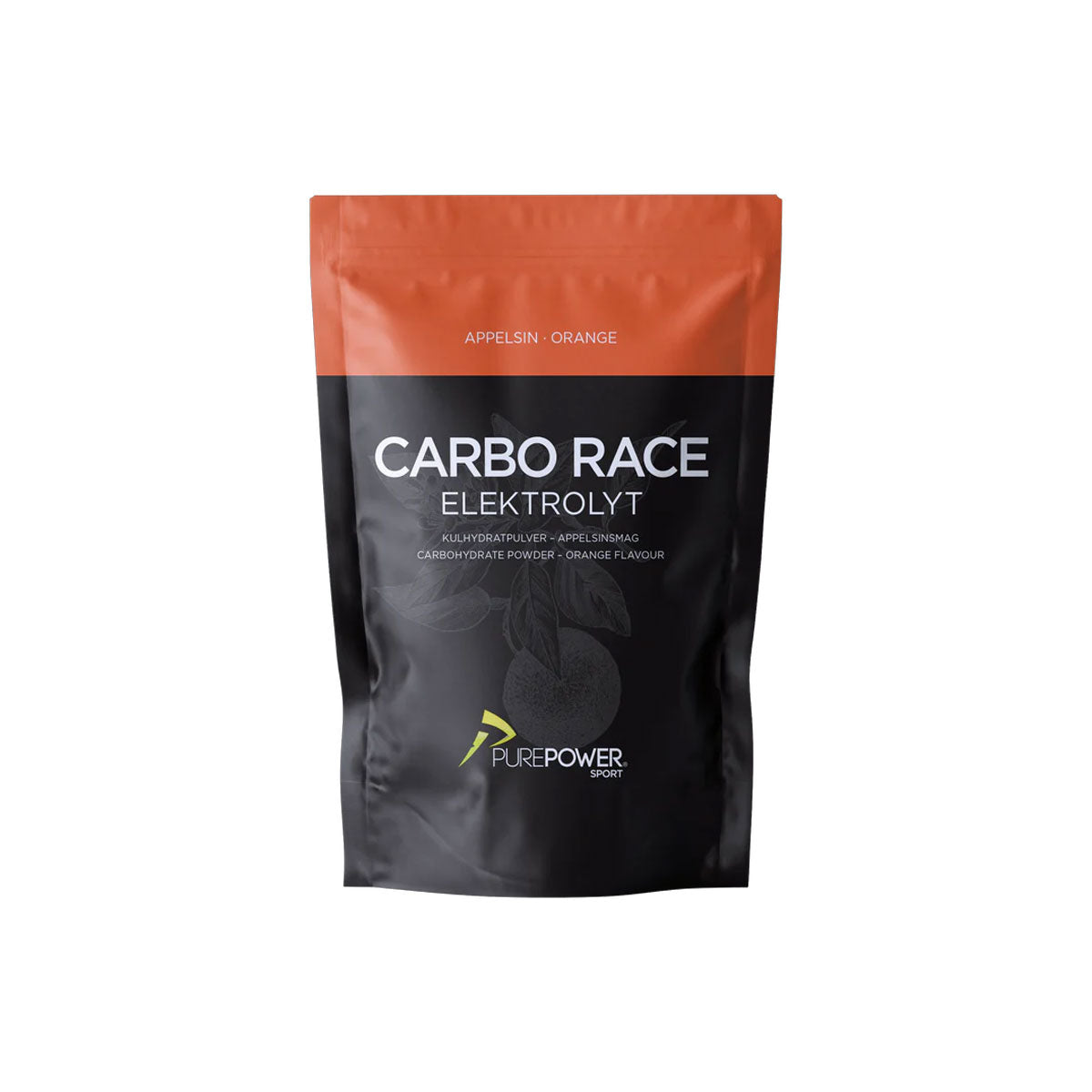 Purepower Carbo Race Elektrolyt Appelsin 1 kg