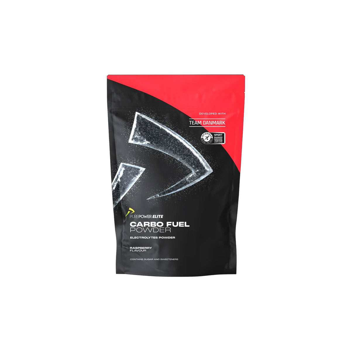Purepower Elite Carbo Fuel pulver med hindbærsmag 1000 g