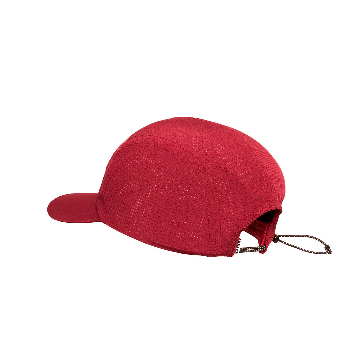 Rød Saysky Flow cap med justerbar snor og broderet logo