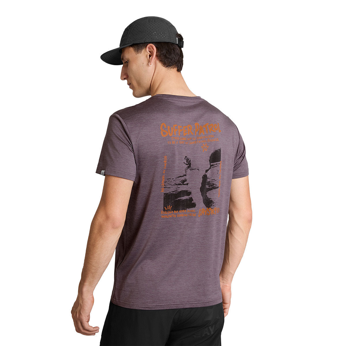 Saysky Statement Pace T-shirt med grafisk rygprint
