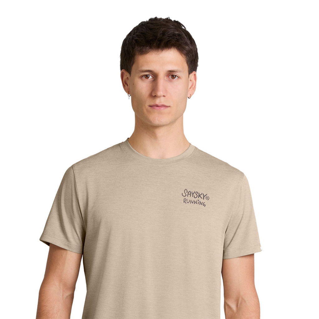 Saysky Statement Combat Pro T-shirt med logo foran