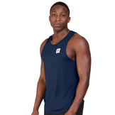 Saysky Clean Combat Pro singlet i mørkeblå farve med logo