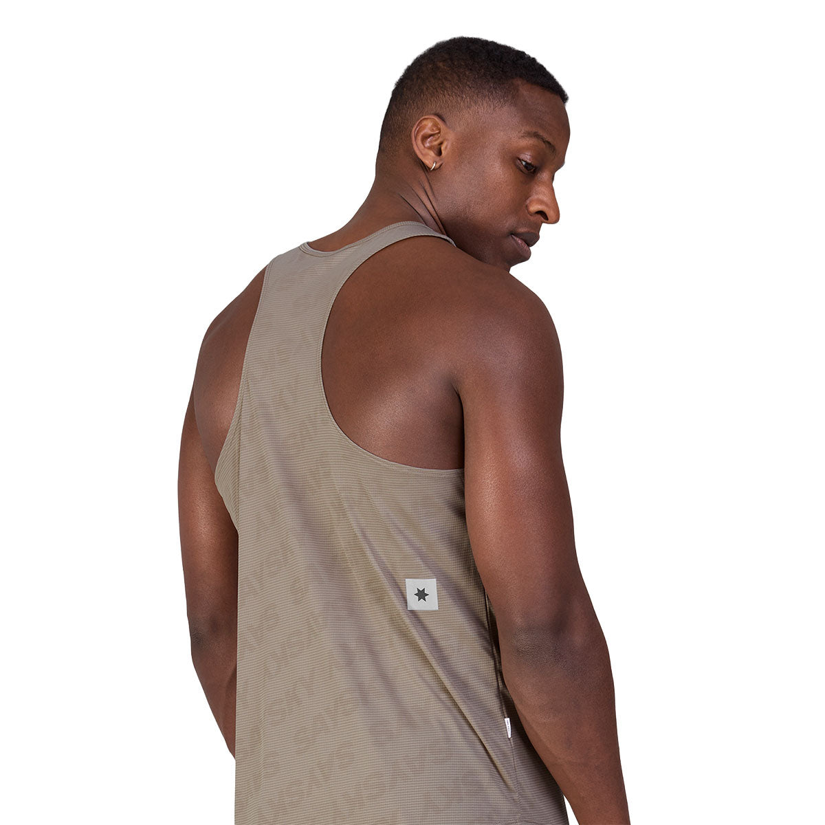 Saysky Reactive Flow singlet i grå farve med rygdetalje