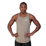 Saysky Reactive Flow singlet i beige med logo på brystet