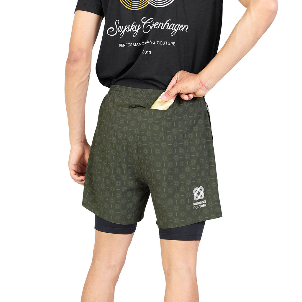 Saysky Couture Pace 2 in 1 Shorts 5inch herre