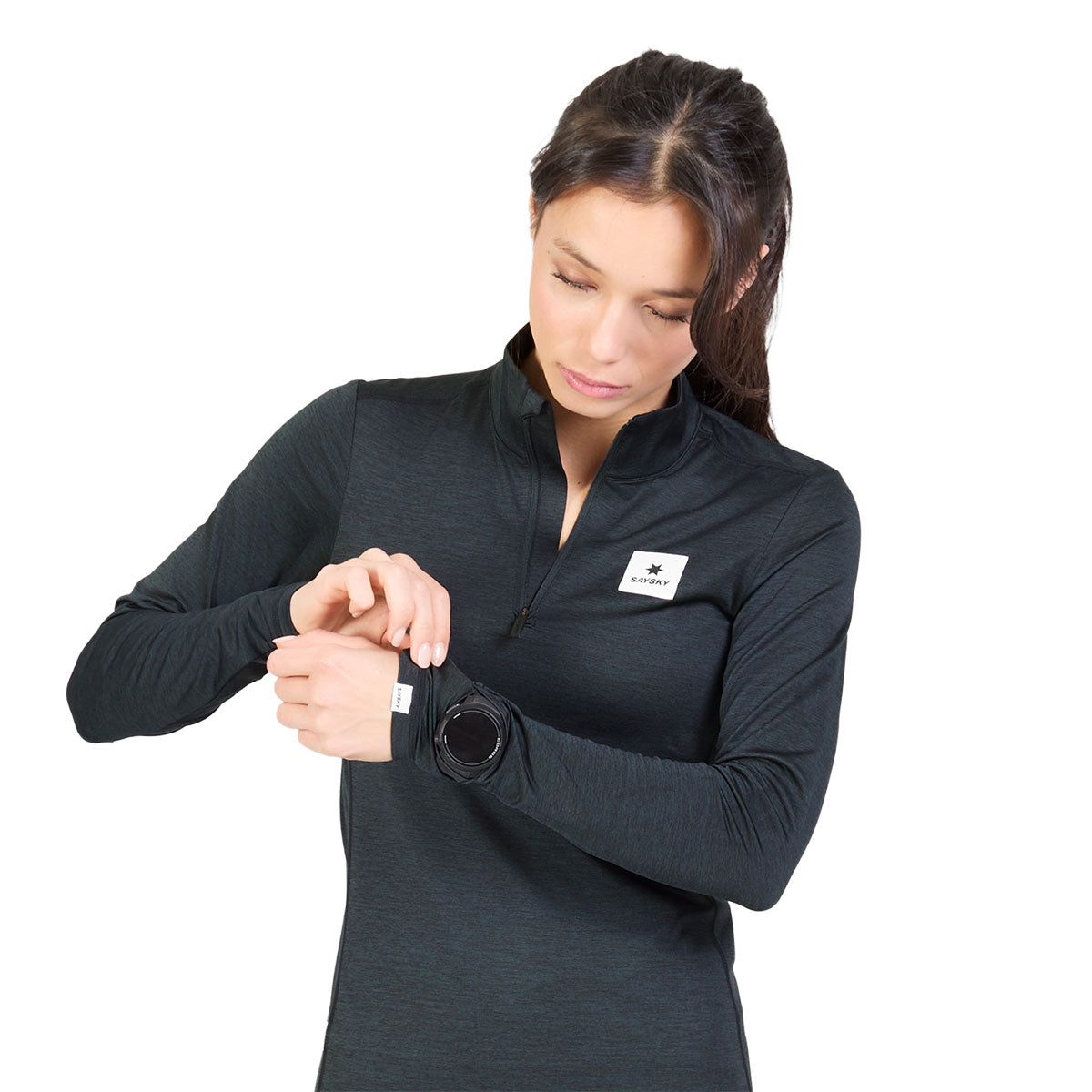 Saysky Tiger Pace Half Zip Long Sleeve dame
