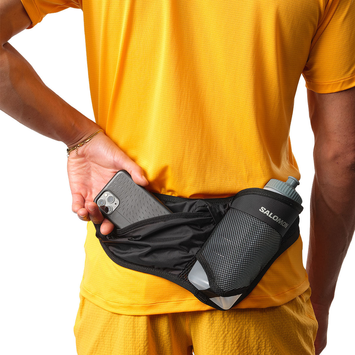 Salomon Active Belt med flaske og plads til mobiltelefon
