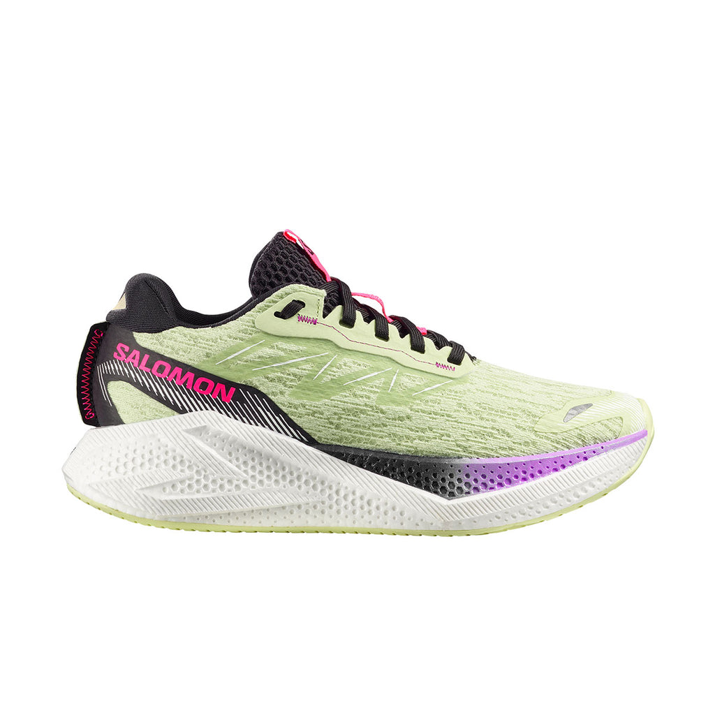 Salomon Aero Glide 4 Dame løbesko i grøn og sort