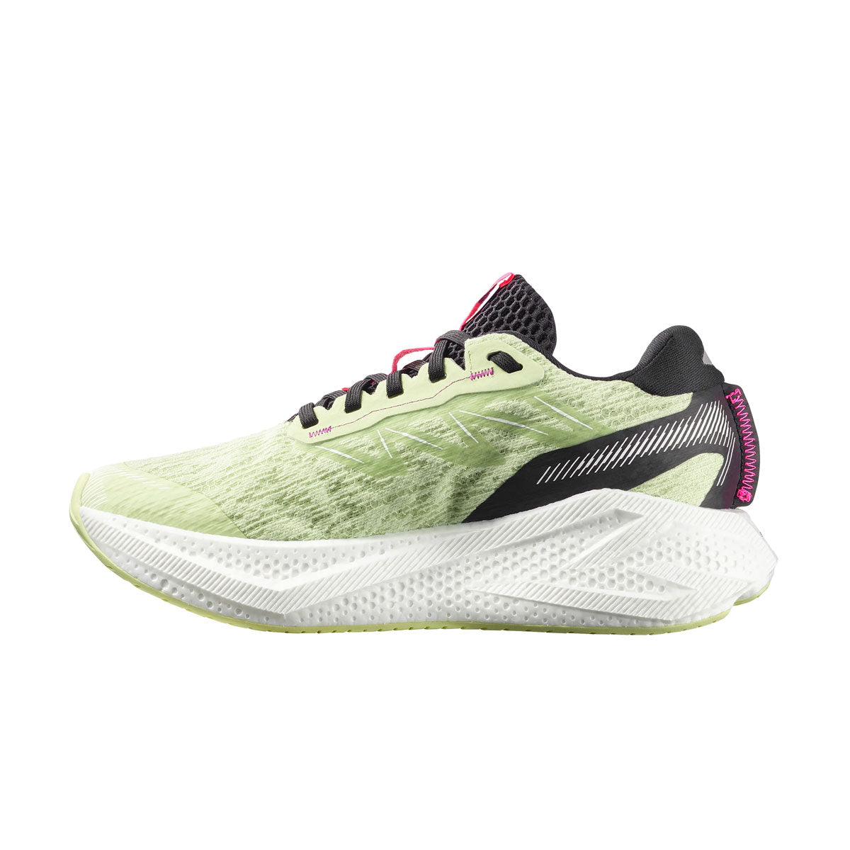 Salomon Aero Glide 4 Dame løbesko i grøn og sort farve