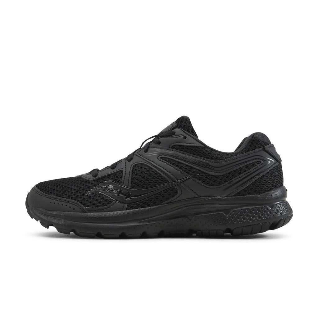 Saucony W Accomplice walkersko i sort med snørebånd og mesh-overdel