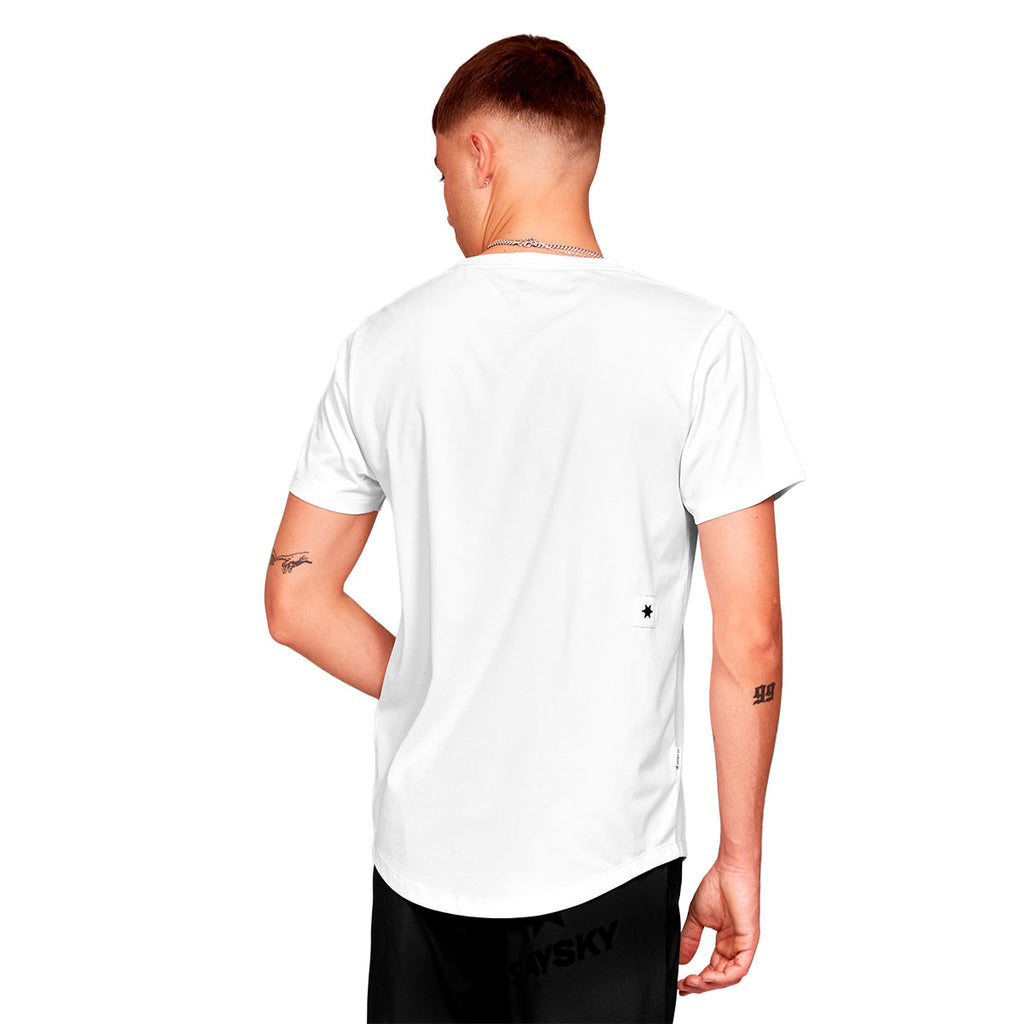 Hvid Saysky Clean Combat Pro T-shirt set bagfra
