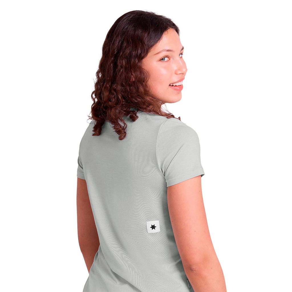 Saysky Clean Pace T-shirt til kvinder i grå farve