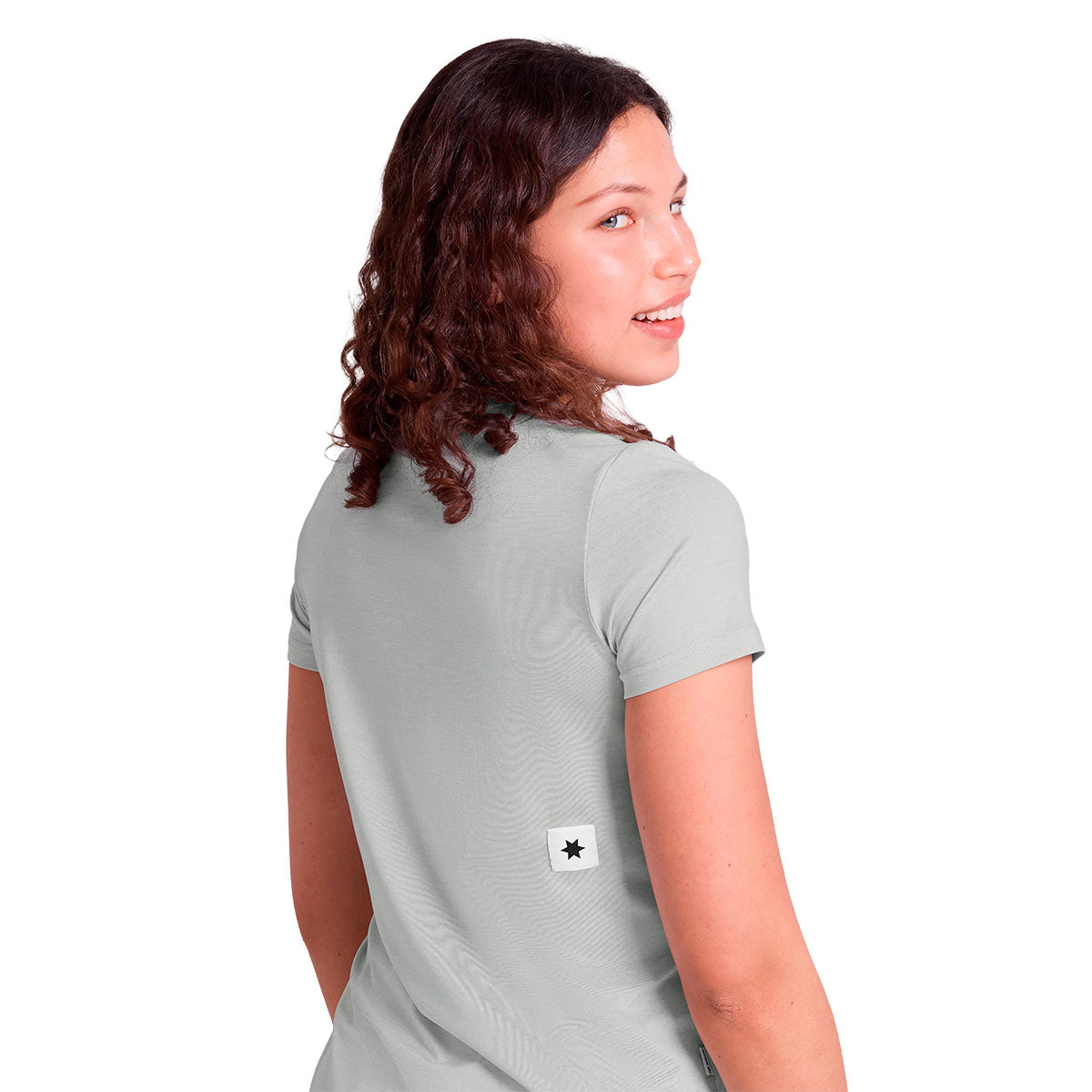Saysky Clean Pace T-shirt til kvinder i grå farve