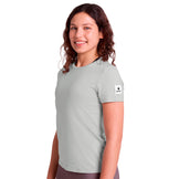 Saysky Clean Pace T-shirt til damer i lys grå farve