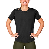 Saysky Clean Pace T-shirt til damer i sort farve