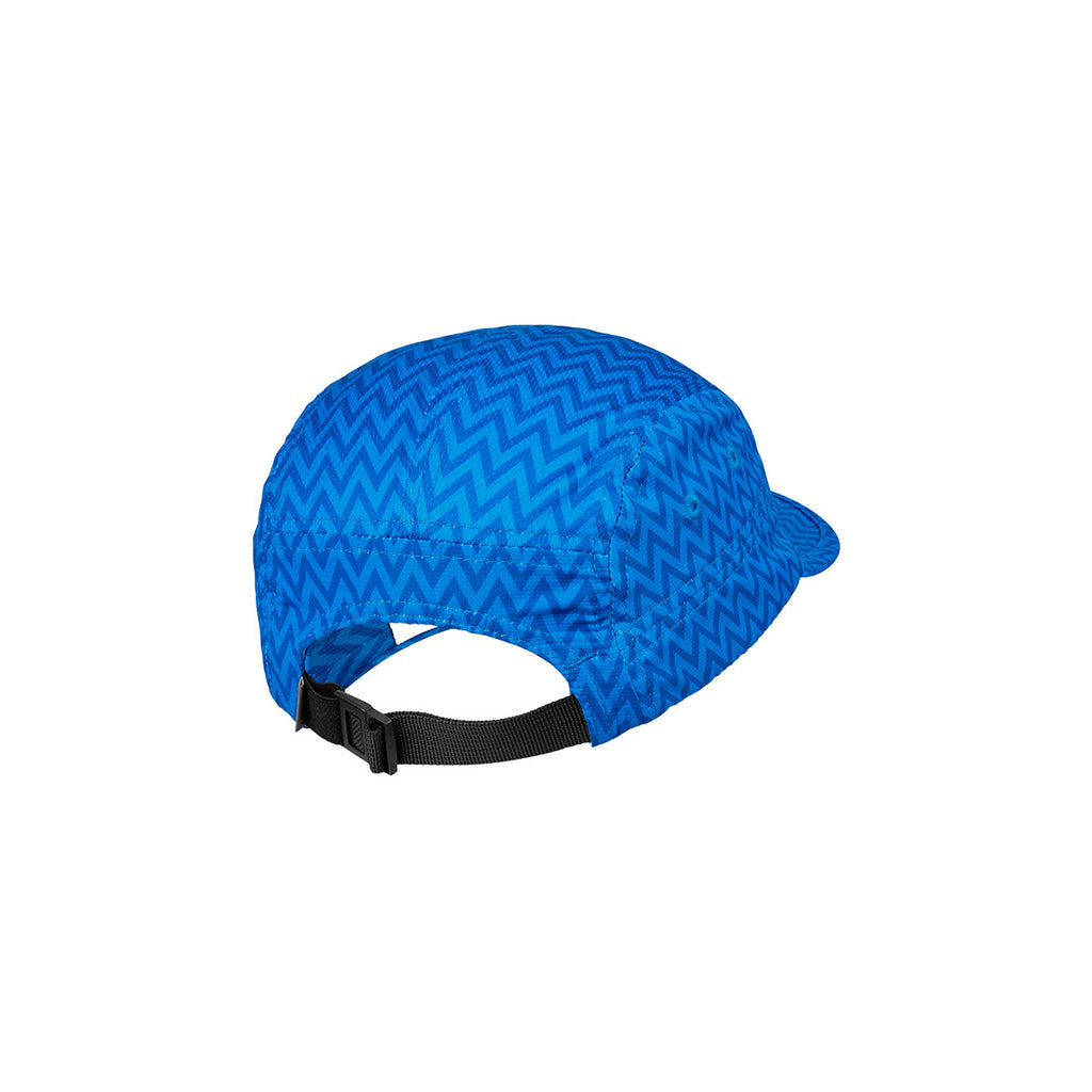 Saysky Combat Cap med zigzag mønster i blå farve