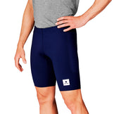 Saysky Combat+ korte tights 9" til mænd i navy blå