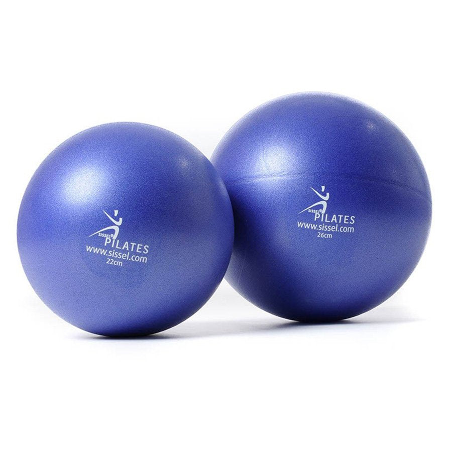 Sissel Pilates Soft Ball 22 cm i blå farve