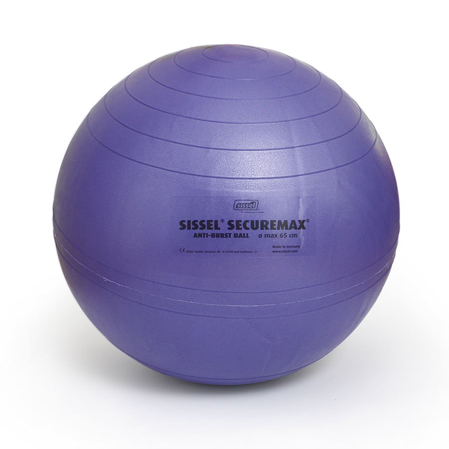 Sissel Securemax træningsbold i lilla, 55 cm diameter