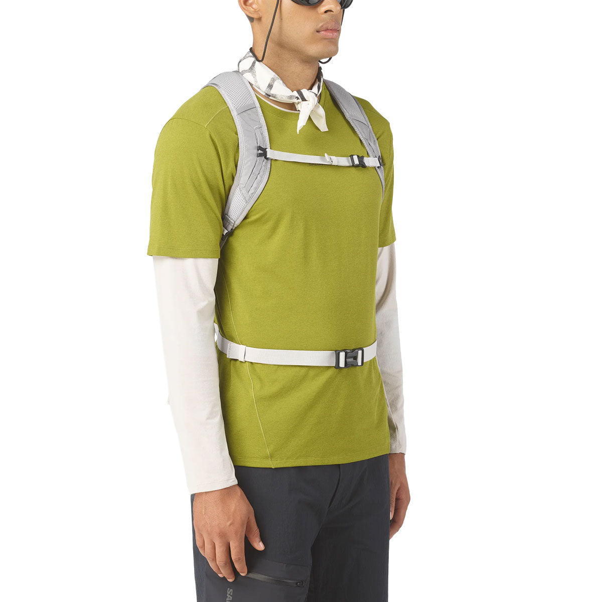 Trailblazer 10 Cloudburst tasker i Paloma/Silver farve