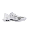 Mizuno Wave Lightning Elite indendørssko i hvid og grå