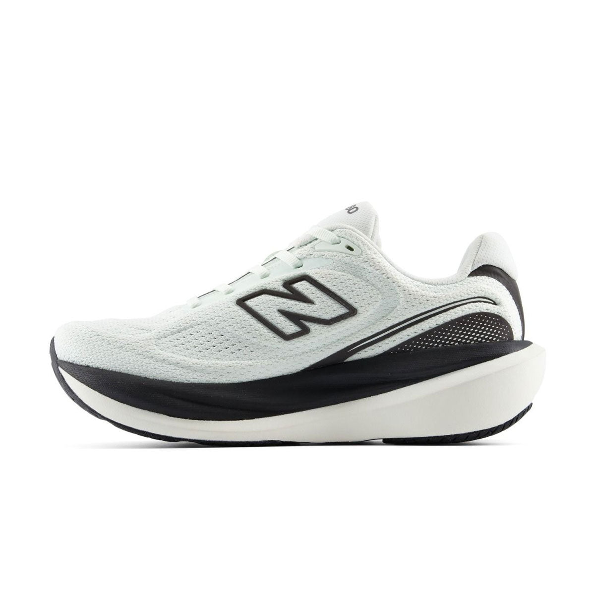 New Balance 1080 V15 løbesko i grå og sort med snørebånd