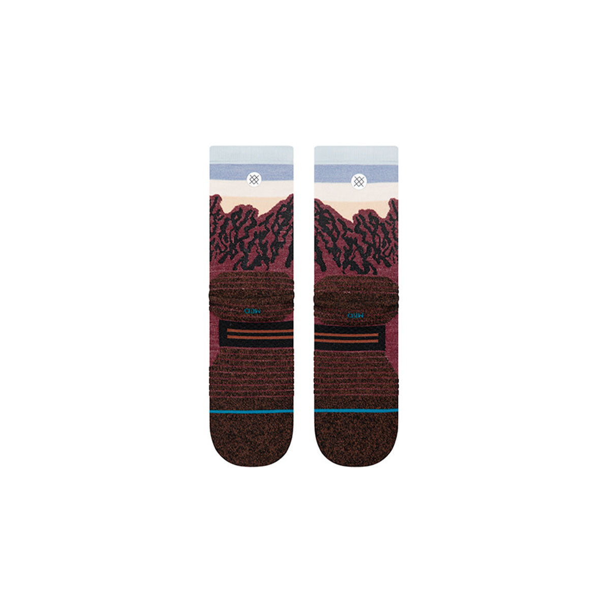 Stance The Ridge Light Wool Crew