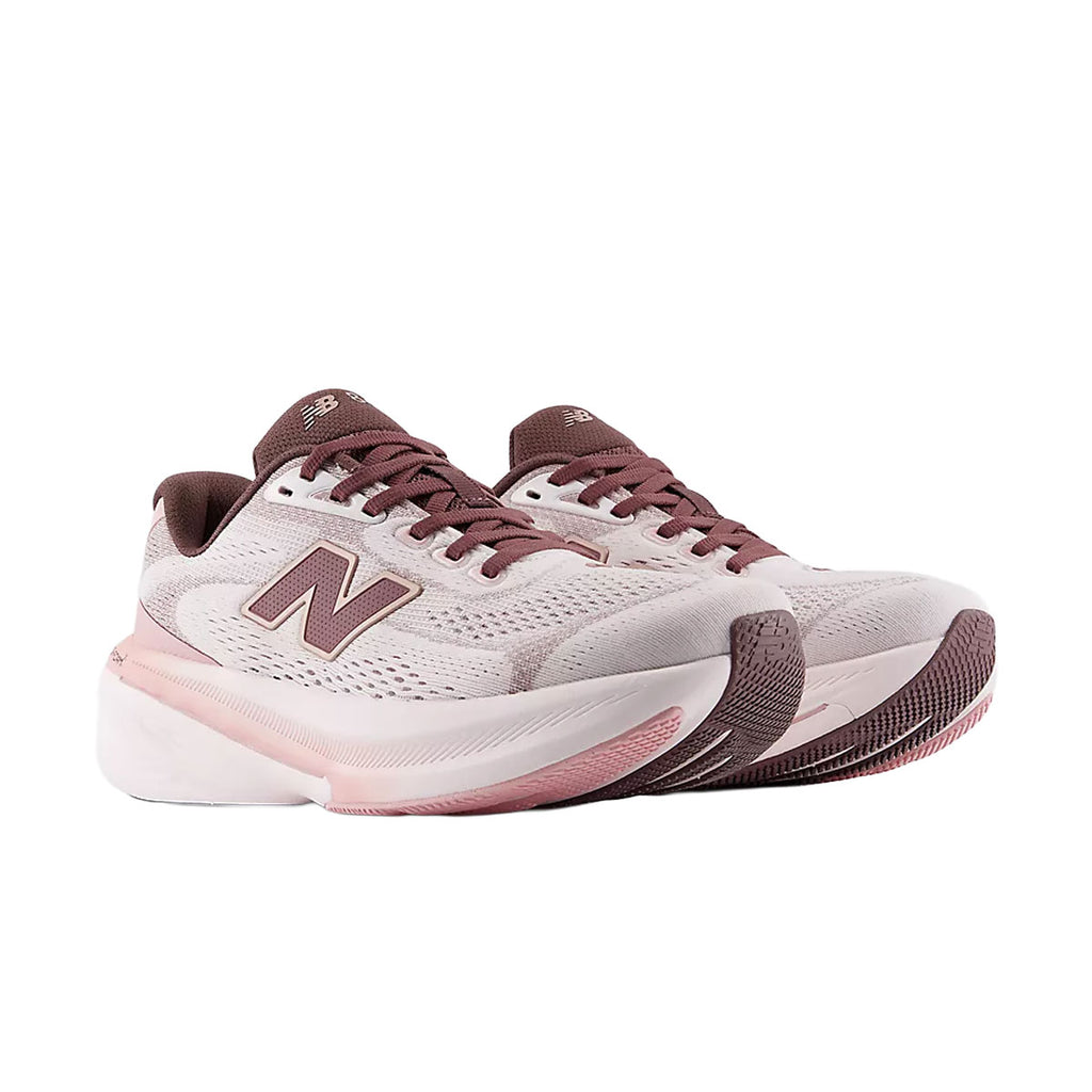 New Balance 860 v15 Dame løbesko i hvid og vinrød farve