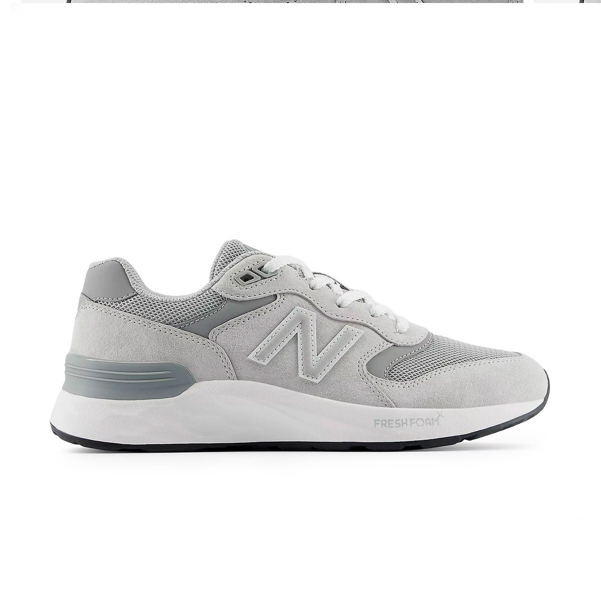 New Balance 880 dame walking-sko i grå med snørebånd