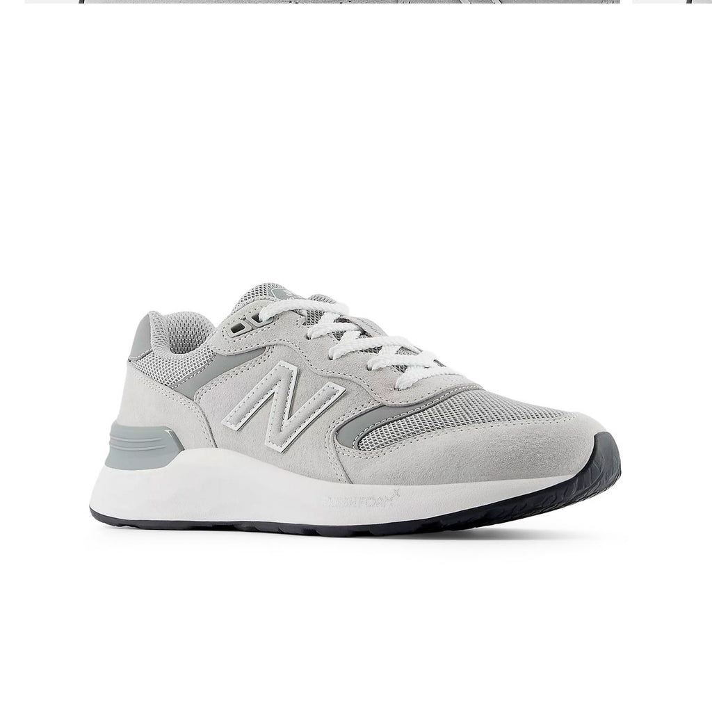 New Balance 880 Walking v7 dame grå sneakers med snørebånd