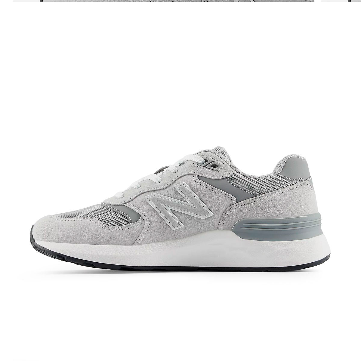 New Balance 880 Walking v7 Dame grå sneakers med mesh og snøring