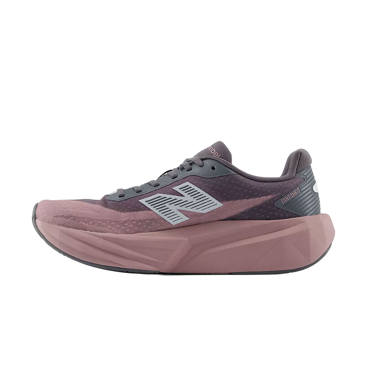 New Balance FuelCell Rebel v5 dame løbesko med violet mønster