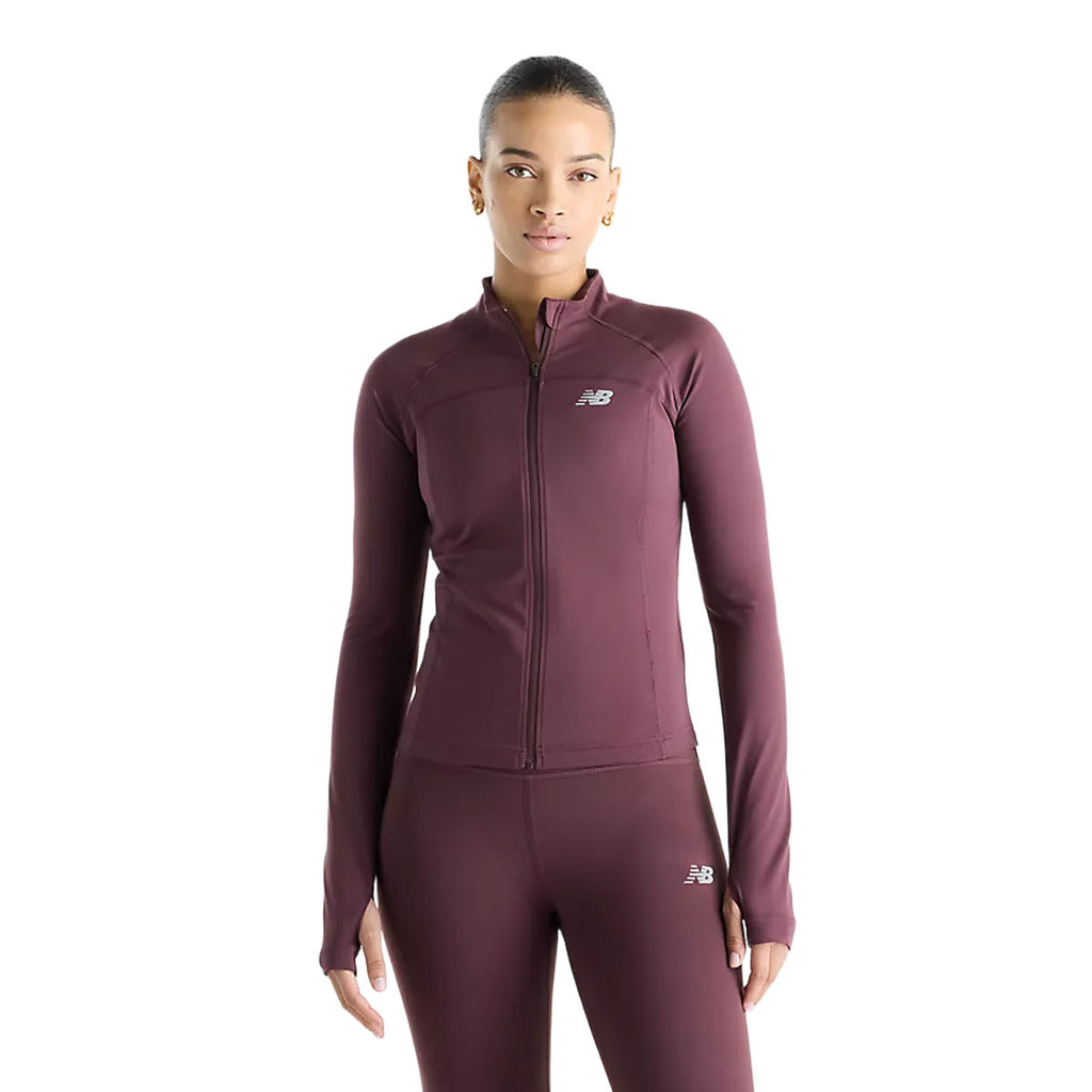 New Balance Harmony Fitted Full Zip Dame