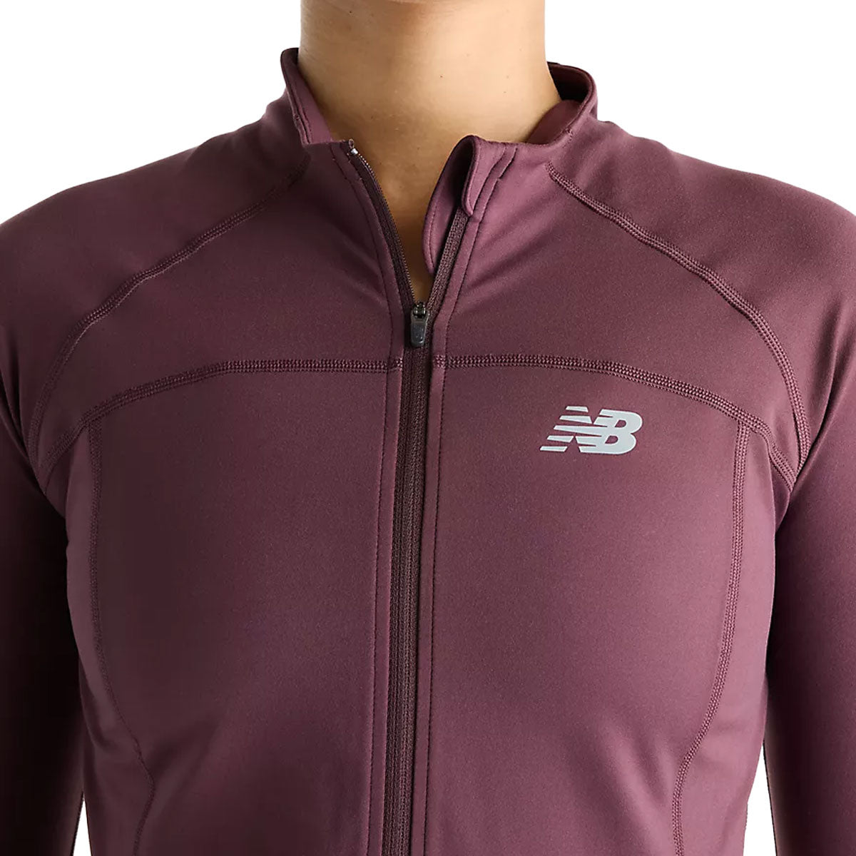 New Balance Harmony Fitted Full Zip Dame