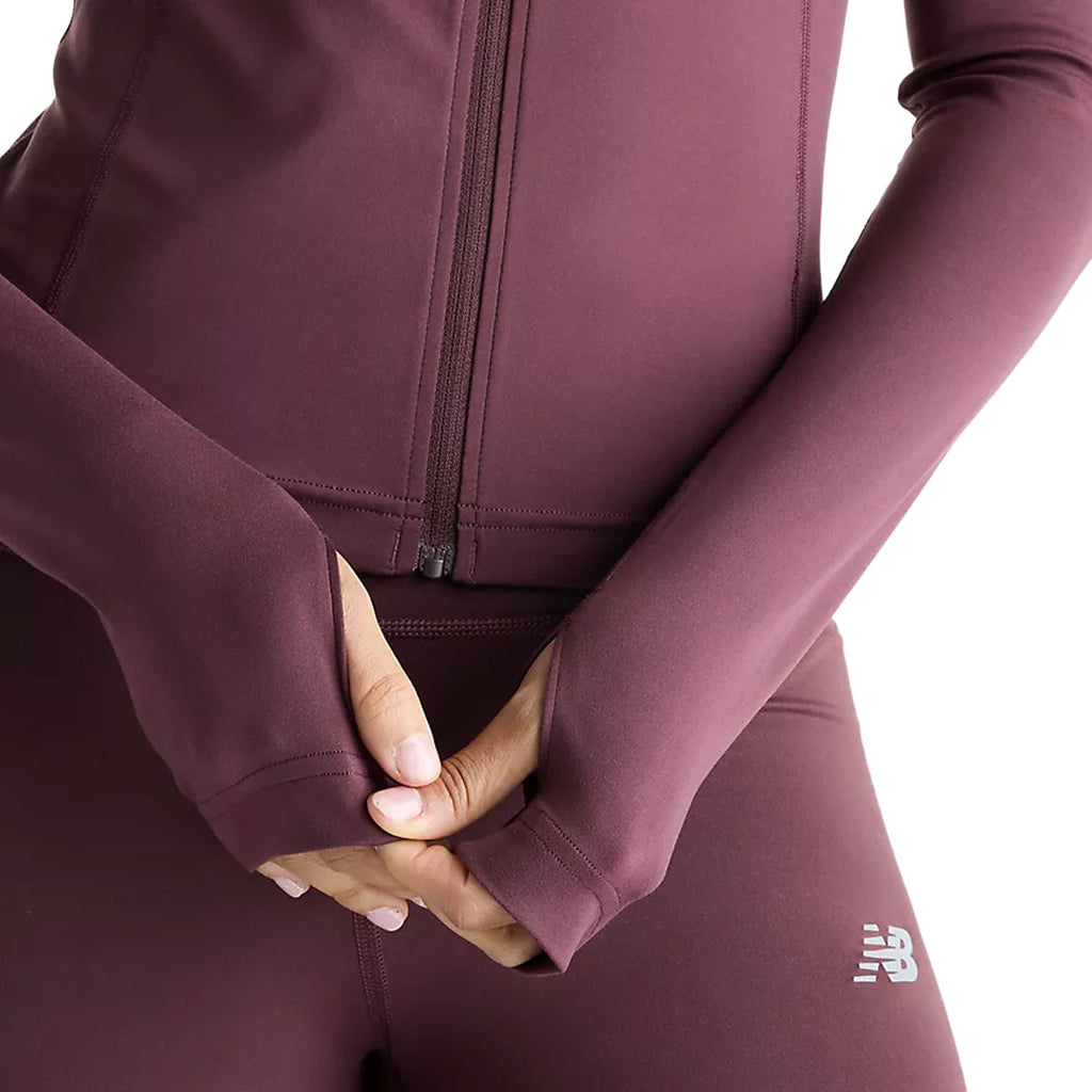 New Balance Harmony Fitted Full Zip Dame