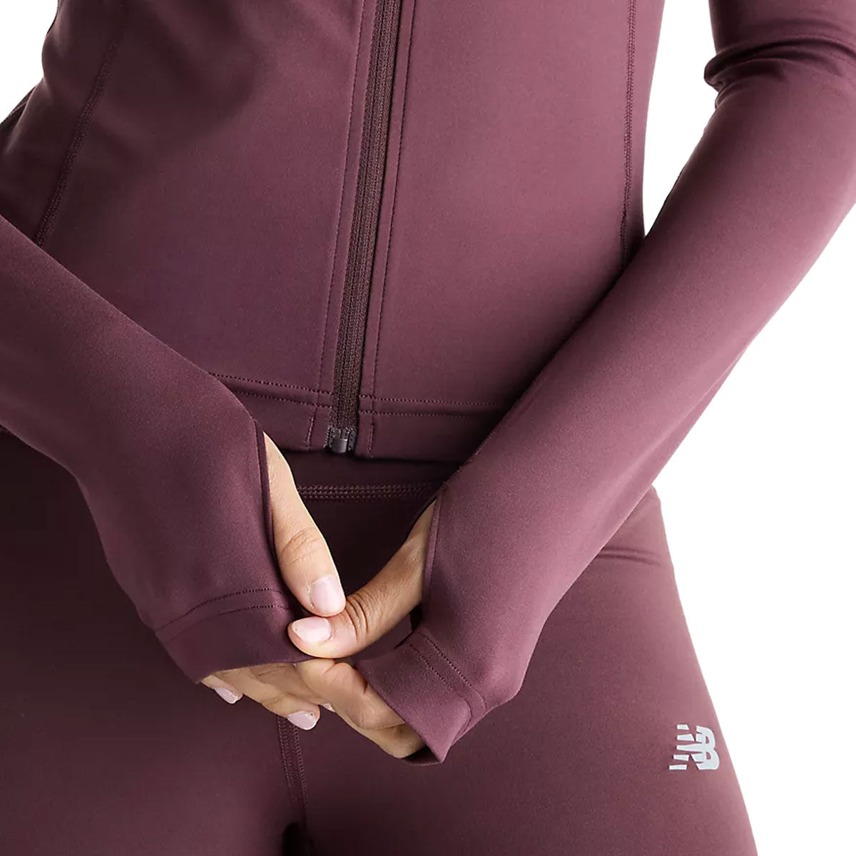 New Balance Harmony Fitted Full Zip Dame
