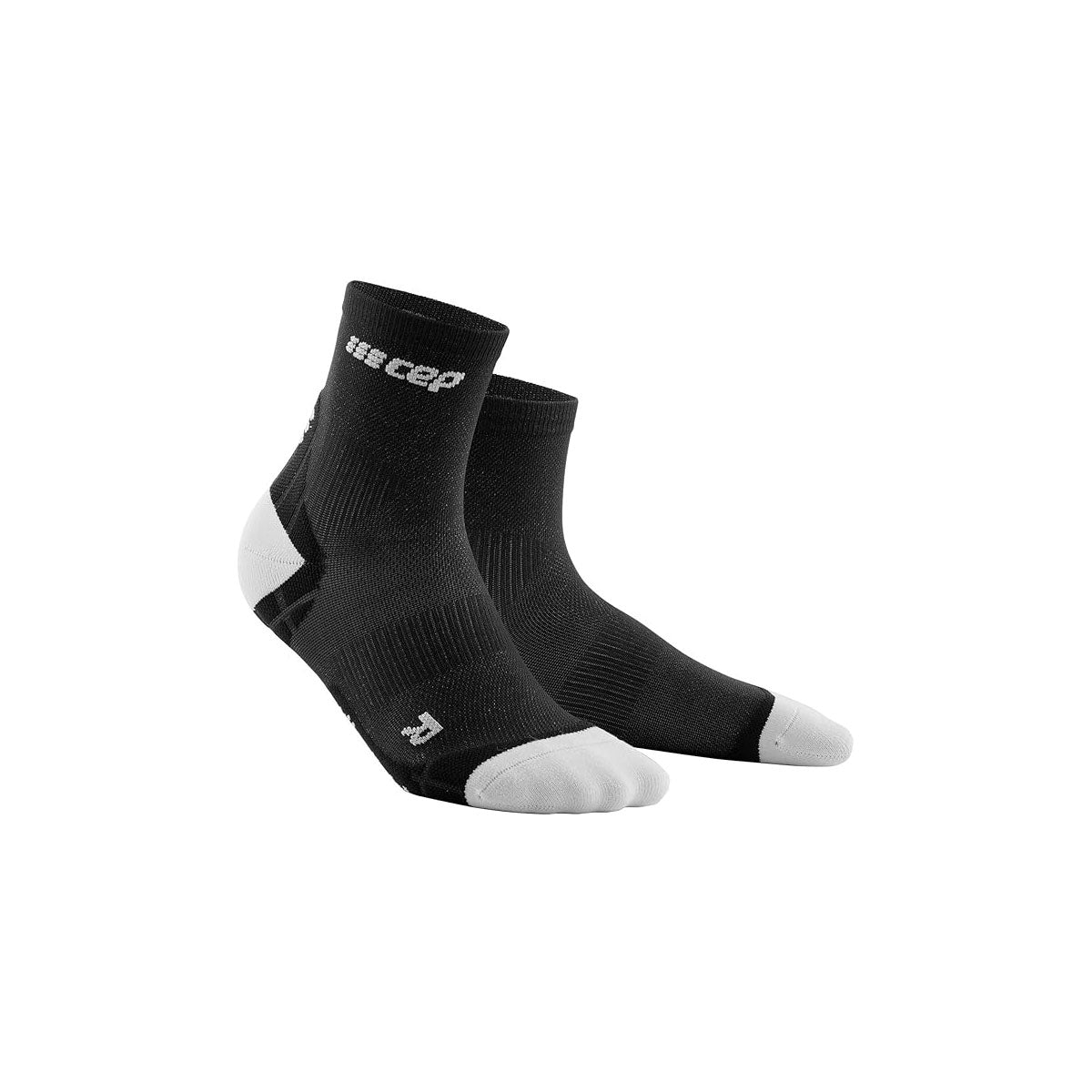 CEP Ultralight Compression Short Socks, black, w