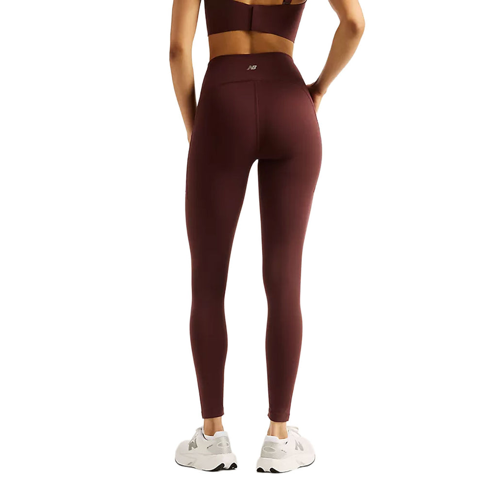 New Balance Sleek Pocket High Rise Legging 27 inch Dame