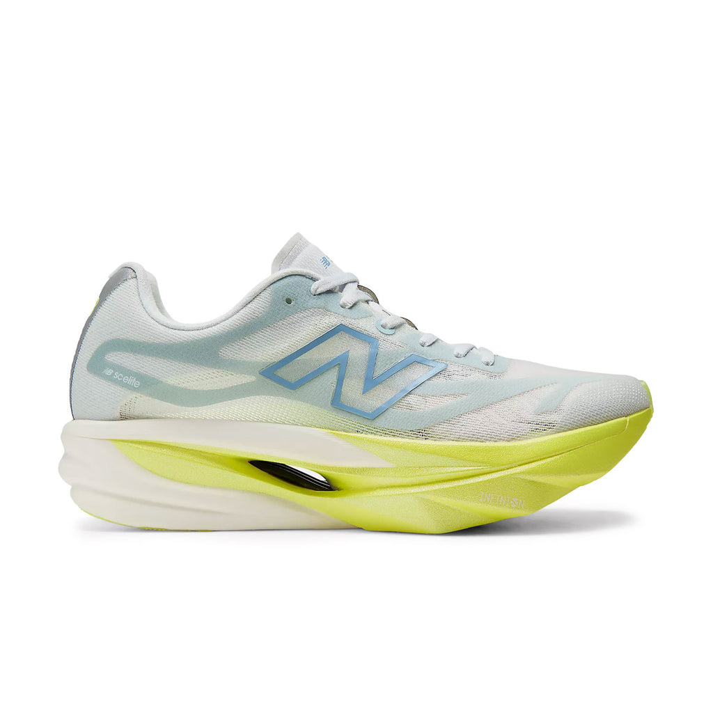 New Balance FuelCell SuperComp Elite V6 Dame løbesko i lysegrå og grøn
