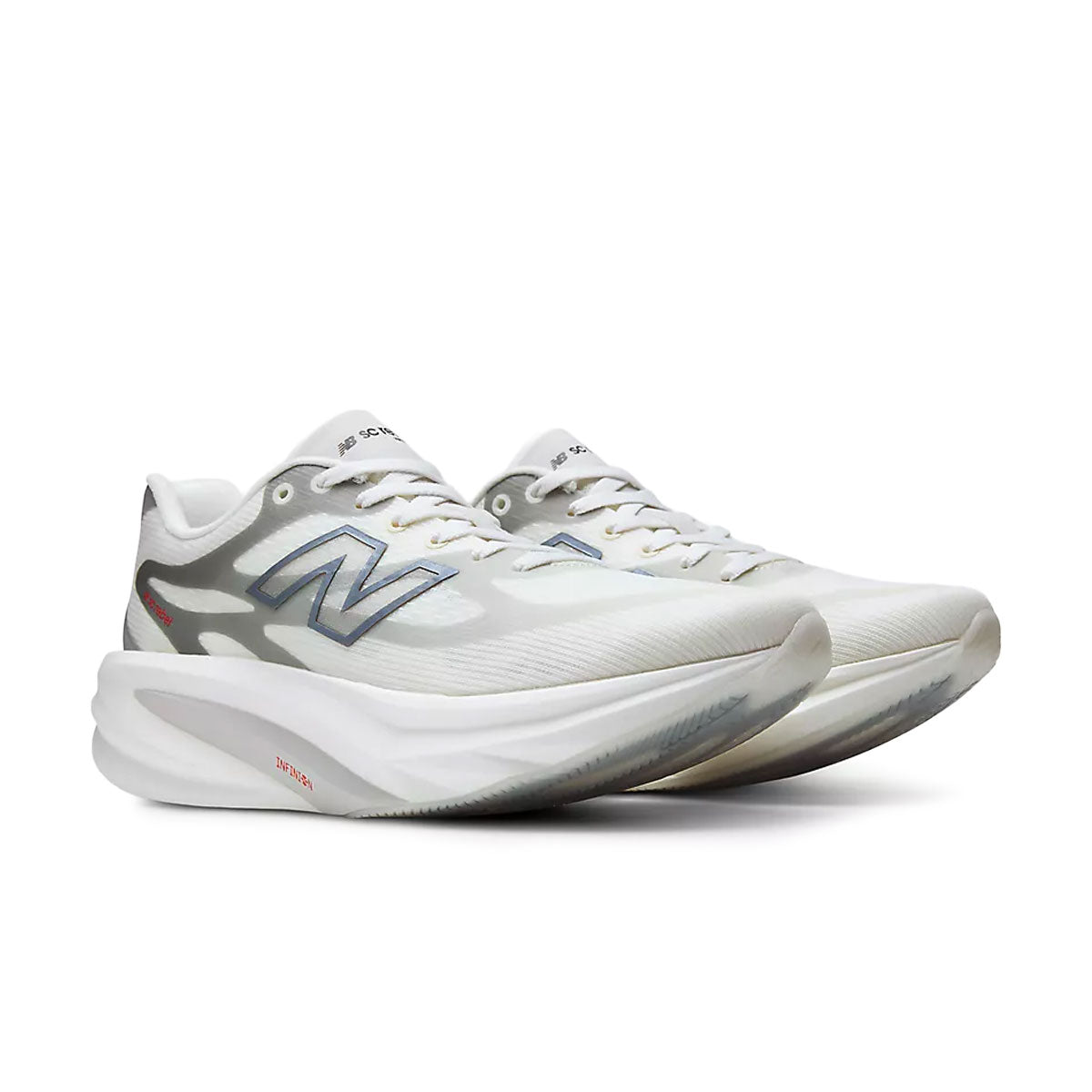 New Balance SuperComp Rebel Dame løbesko i hvid med blå detaljer