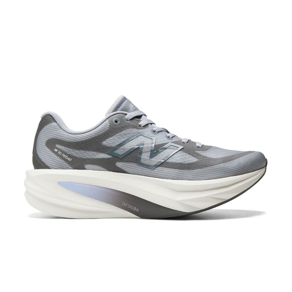 New Balance SuperComp Rebel Dame løbesko i grå med snørebånd